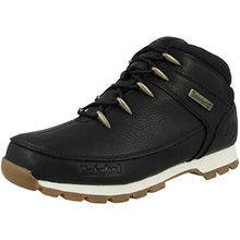 Load image into Gallery viewer, Timberland Mens Euro Sprint Mid Hiker Leather Black Boots 8.5 US

