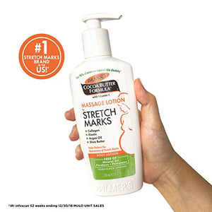 Palmer's Cocoa Butter Formula Massage Lotion For Stretch Marks, Pregnancy Skin Care, 8.5 Ounces
