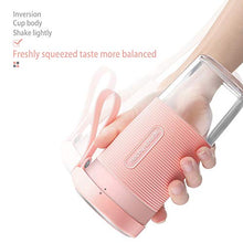Load image into Gallery viewer, Portable Blender, Personal Size Blender, Smoothies and Shakes, Mini Blender, 350ml (12oz) Mini Personal Blender- Cordless Juicer Cup Smoothie Maker,Handheld Blender for Sports,Travel,Gym,office
