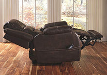 Load image into Gallery viewer, Signature Design by Ashley Barling Power Recliner Adjustable Headrest Walnut
