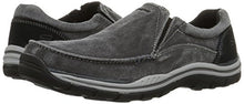 Load image into Gallery viewer, Skechers Expected - Avillo Black Canvas/Suede 10
