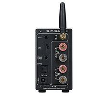 Load image into Gallery viewer, S.M.S.L AD18 HiFi Audio Stereo Amplifier with Bluetooth 4.2 Supports Apt-X,USB DSP Full Digital Power Amplifier 2.1 for Speaker,Small 80Wx2 Class D Amplifier with Subwoofer Output
