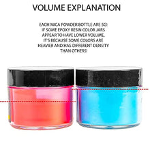 Load image into Gallery viewer, Baltic Day – Mica Powder – 60 Color Jars of Pigment for Soap Making, Epoxy Resin, Paint, Dye, Candle Making, Slime, Bath Bombs, Nail Polish
