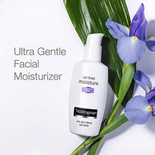 Load image into Gallery viewer, Neutrogena Oil Free Moisture Daily Hydrating Facial Moisturizer &amp; Neck Cream with Glycerin - Fast Absorbing Ultra Gentle Lightweight Face Lotion &amp; Sensitive Skin Face Moisturizer, 4 fl. oz (Pack of 2)
