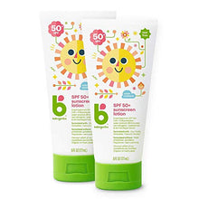 Load image into Gallery viewer, Babyganics Sunscreen Lotion 50 SPF, 6oz, 2 Pack, Packaging May Vary
