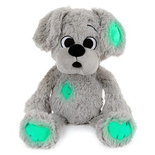 Load image into Gallery viewer, Cute Stuffed Dog with Puppy Superpowers – Glow in Dark Patches for Sweet Dreams &amp; Bedtime Comfort – Perfect Puppy Stuffed Animal Teddy Bear Toy for Boys, Girls – Plush 14 inches (no Batteries Needed)
