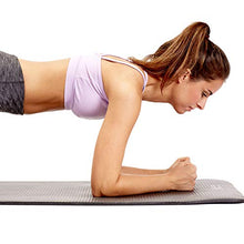Load image into Gallery viewer, Gaiam Essentials Thick Yoga Mat Fitness &amp; Exercise Mat With Easy-Cinch Yoga Mat Carrier Strap, Teal, 72"L X 24"W X 2/5 Inch Thick
