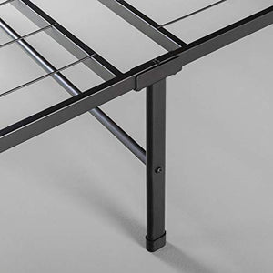 Zinus Callie 14 Inch Classic SmartBase Mattress Foundation / Platform Bed Frame / Box Spring Replacement / Quiet Noise-Free / Under-bed Storage, Twin