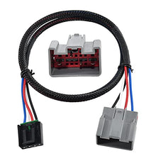 Load image into Gallery viewer, RED WOLF Trailer Brake Control Wiring Harness Adapter Connector for 2009-2019 Ford F-150/Flex/Lincoln, 2019-2021 Bronco Fit Brake Controller to Towing Hitch Trailer Motorhome
