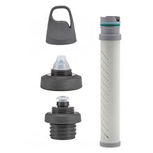 Load image into Gallery viewer, LifeStraw Universal Water Filter Bottle Adapter Kit Fits Select Bottles from Hydroflask, Camelbak, Kleen Kanteen, Nalgene and More
