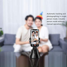 Load image into Gallery viewer, Selfie Stick,Prosvet 360° Rotation Auto Face&amp;Object Tracking Live Broadcast Streaming Smart Shooting Camera Phone Mount,Cature 360°Camera Men Selfie Mount Auto Countdown for All Cellphone(Black)
