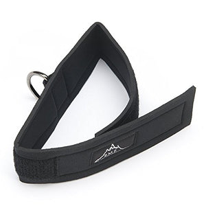 Black Mountain Products Resistance Band Set with Door Anchor, Ankle Strap, Exercise Chart, and Carrying Case