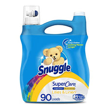 Load image into Gallery viewer, Snuggle SuperCare Liquid Fabric Softener, Lilies and Linen, 95 Ounce, 90 Loads
