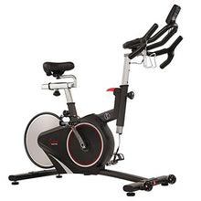 Load image into Gallery viewer, Sunny Health &amp; Fitness Magnetic Rear Belt Drive Indoor Cycling Bike with RPM Cadence Sensor - SF-B1709, Black
