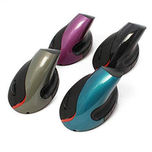 Load image into Gallery viewer, Keturi Ergonomic Wireless Vertical Mouse Charging Mouse Designed Specifically for Gaming.Portable Mobile Optical Mice for Laptop Computer (Blue)
