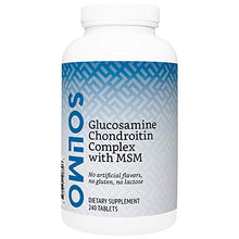 Load image into Gallery viewer, Amazon Brand - Solimo Glucosamine Chondroitin Complex with MSM, 240 Tablets, Glusosamine 1500mg, Chondroitin/MSM Complex 1103mg, Four Month Supply
