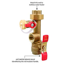 Load image into Gallery viewer, Watts Tankless Water Heater Service Valve Kit
