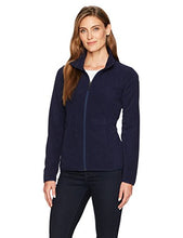 Load image into Gallery viewer, Amazon Essentials Women&#39;s Classic Fit Long-Sleeve Full-Zip Polar Soft Fleece Jacket, Night Navy, X-Small
