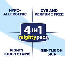 Load image into Gallery viewer, all Mighty Laundry Detergent Pacs, Free Clear for Sensitive Skin, Unscented and No Dye, 39 Count

