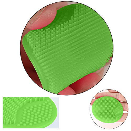 Load image into Gallery viewer, Face Scrubbers Exfoliating Facial Cleansing Brush-Soft Silicone Bristle-Remove Dead Skin Toxins-Improves Lymphatic Functions Exfoliates Stimulates Blood Circulation for Sensitive/Delicate/Dry Skin