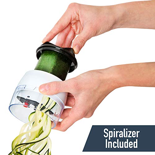 Load image into Gallery viewer, Fullstar Mandoline Slicer Spiralizer Vegetable Slicer - Vegetable Chopper Onion Chopper Food Chopper Vegetable Spiralizer Mandoline Slicer Cutter Chopper and Grater Slicer Zucchini Spaghetti Maker