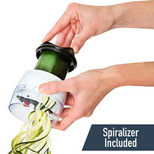 Load image into Gallery viewer, Fullstar Mandoline Slicer Spiralizer Vegetable Slicer - Vegetable Chopper Onion Chopper Food Chopper Vegetable Spiralizer Mandoline Slicer Cutter Chopper and Grater Slicer Zucchini Spaghetti Maker
