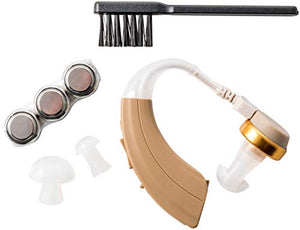 Sentire Med SM-220 / Personal Hearing Enhancement Sound Amplifier/High Quality Digital Ear Amplification Device/Beige