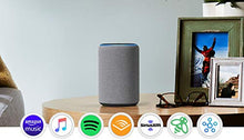 Load image into Gallery viewer, Echo Plus (2nd Gen) - Premium sound with built-in smart home hub - Heather Gray
