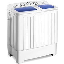 Load image into Gallery viewer, ARLIME Washing Machine with Spin Dryer, Electric Compact Laundry Machines Durable Design Washer Energy Saving, Rotary Controller(White)
