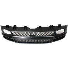Load image into Gallery viewer, Evan-Fischer Grille Assembly Compatible with 2003-2014 Chevrolet Express 1500 Plastic Gray Shell and Insert with Sealed Beam Headlights
