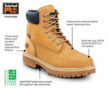 Load image into Gallery viewer, Timberland PRO 6IN Direct Attach Men's, Wheat, Steel Toe, EH, MaxTrax Slip Resistant, WP Boot (12.0 M)
