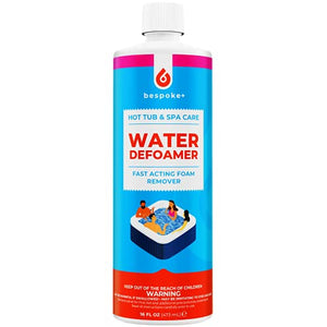 Spa Defoamer for Hot Tub & Hot Tub Foam Eliminator, Spa Anti Foam for Hot Tub Owners to Keep Spa Foam Down & get Foam Out, HotTub Foam Reducer & Spa Bubble Remover (1- Pint)