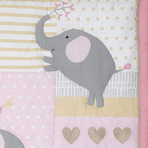 Bedtime Originals Eloise 3-Piece Crib Bedding Set, Pink
