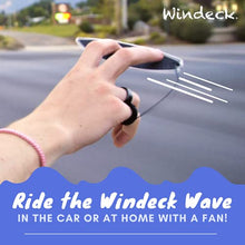 Load image into Gallery viewer, Windeck Finger Surfboard - Rad Fingerboard Toy - Surf The Wind - Mini Board for Kids and Surfers Looking to Hone Their Surfer Skills (Blue Bomber)
