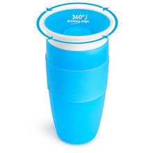 Load image into Gallery viewer, Munchkin Miracle 360 Sippy Cup, Blue, 14 Ounce
