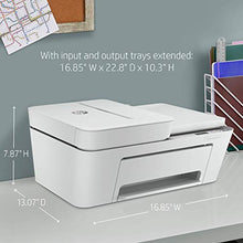 Load image into Gallery viewer, HP DeskJet Plus 4155 Wireless All-in-One Printer | Mobile Print, Scan &amp; Copy | HP Instant Ink Ready | Auto Document Feeder (3XV13A) (Renewed)
