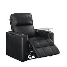 Load image into Gallery viewer, Pulaski Larson Theatre Recliner, 38.0" L X 39.5" W X 43.0" H, Black
