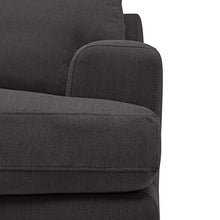 Load image into Gallery viewer, Amazon Brand – Stone &amp; Beam Lauren Down-Filled Oversized Living Room Accent Armchair with Hardwood Frame, 46"W, Pepper
