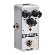 Load image into Gallery viewer, Amazon Basics Compressor Guitar Pedal - Fully Analog Circuit
