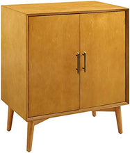 Load image into Gallery viewer, Crosley Furniture Landon Mid-Century Modern Bar Cabinet, Acorn
