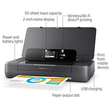 Load image into Gallery viewer, HP OfficeJet 200 Portable Printer with Wireless &amp; Mobile Printing (CZ993A)
