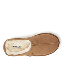Load image into Gallery viewer, Greta Genuine Shearling Clog, Chestnut, 10
