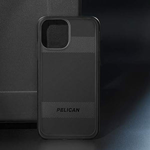 CASE-MATE PELICAN - PROTECTOR Series - Case for iPhone 12 Pro Max (5G) - 15 ft Drop Protection - 6.7 Inch - Black