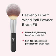 Load image into Gallery viewer, IT Cosmetics Heavenly Luxe Wand Ball Powder Brush #8 - For Face Powder Foundation - Poreless, Flawless Application - Soft Bristles
