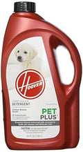Load image into Gallery viewer, Hoover Pet Stain &amp; Odor Remover AH30320 2X PetPlus, Red, 64 Fl Oz
