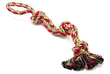 Load image into Gallery viewer, Pacific Pups Products supporting pacificpuprescue.com dog rope toys for aggressive chewers-set of 11 nearly indestructible dog toys-bonus giraffe rope toys-benefits non profit dog rescue.
