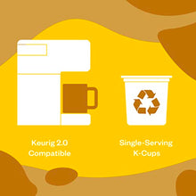 Load image into Gallery viewer, Organic Turmeric Ginger Tea K-Cup Pods, 24 Pods by FGO - Keurig Compatible - Naturally Caffeine-Free Herbal Tea, Premium Green Tea is USDA Organic, Non-GMO, &amp; Recyclable
