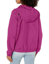 Load image into Gallery viewer, Volcom Women&#39;s Enemy Stone Hooded Zip Front Windbreaker Jacket, paradise purple, Medium
