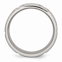 Load image into Gallery viewer, ICE CARATS Titanium 8mm Brushed Wedding Ring Band Size 9.00 Fancy Fashion Jewelry for Women Gifts for Her
