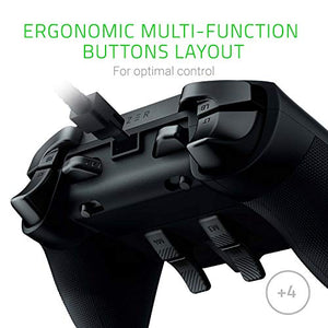 Razer Wolverine Ultimate Officially Licensed Xbox One Controller: 6 Remappable Buttons and Triggers - Interchangeable Thumbsticks and D-Pad - For PC, Xbox One, Xbox Series X & S -  Black